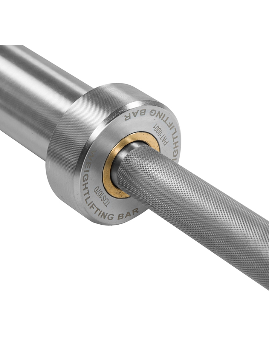 Olympic Barbell 20Kg - บาร์เบลสำหรับแข่งขัน 20 กก. บาร์ยกน้ำหนักเหล็ก 2.2 ม.