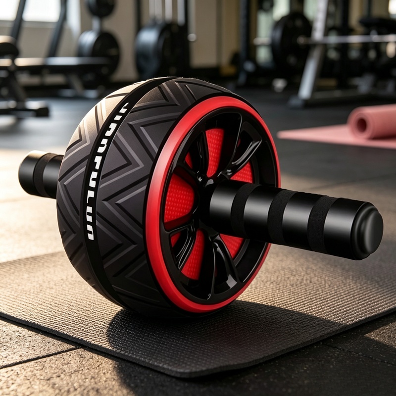 Home Gym Rig - ล้อบริหารหน้าท้องแบบกันลื่น ทนทาน อุปกรณ์ออกกำลังกายสำหรับผู้ชาย ผู้หญิง ใช้ในบ้านหรือยิม