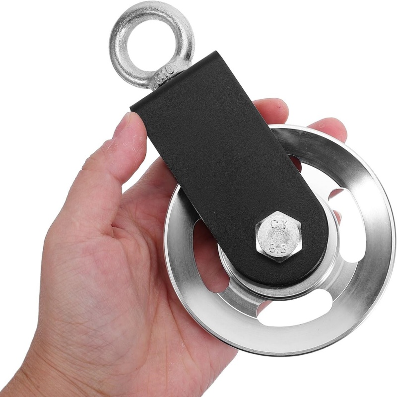Home Gym Diy Pulley System - รอกสายเคเบิลอลูมิเนียมอัลลอยด์ 1 ชิ้น, ล้อรอกขนาด 88 มม.