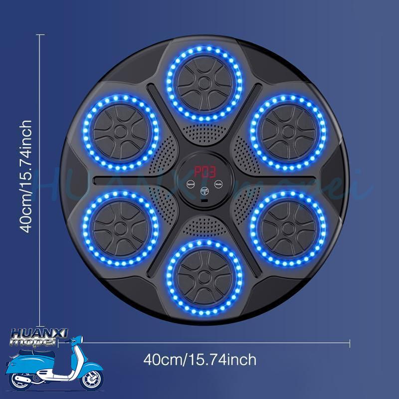 Home Gym Machine - เครื่องชกมวยอัจฉริยะรุ่นอัปเกรดสำหรับผู้ใหญ่และเด็ก พร้อมจอ LED และบลูทูธอัจฉริยะ ติดผนังได้ ใช้ได้ที่บ้าน