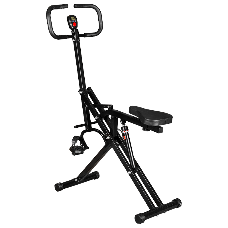 Home Gym Build - เครื่องขี่ม้าแบบพกพา ยอดนิยม สำหรับออกกำลังกายที่บ้าน เสริมสร้างกล้ามเนื้อ พร้อมแบตเตอรี่ในตัว
