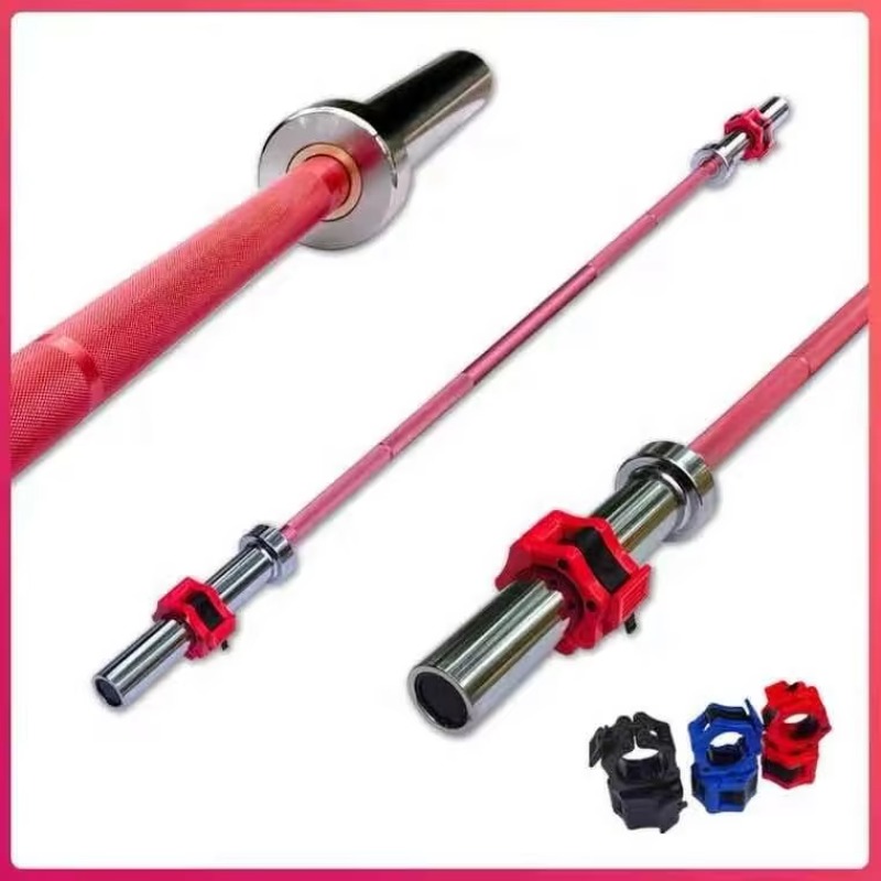 Olympic Barbell 20Kg - ชุดบาร์เบลคุณภาพสูงจากโรงงานโดยตรง บาร์เบล 20 กก. สำหรับยกน้ำหนัก