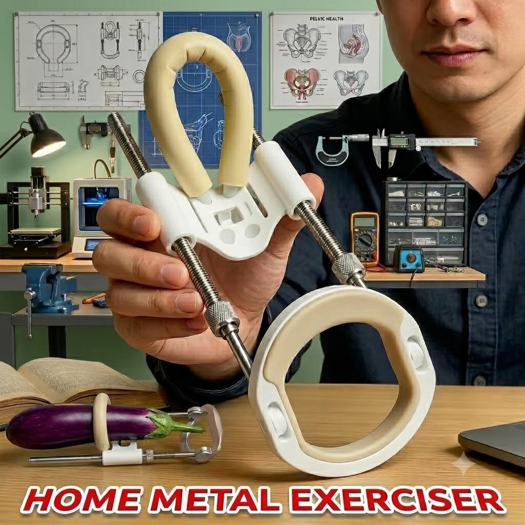 Home Gym House - แท่นยืดกล้ามเนื้อสำหรับผู้ชาย พร้อมชั้นวางสีขาว ประกอบง่าย ใช้สำหรับออกกำลังกายที่บ้าน พร้อมอุปกรณ์นวดและอุปกรณ์เสริม