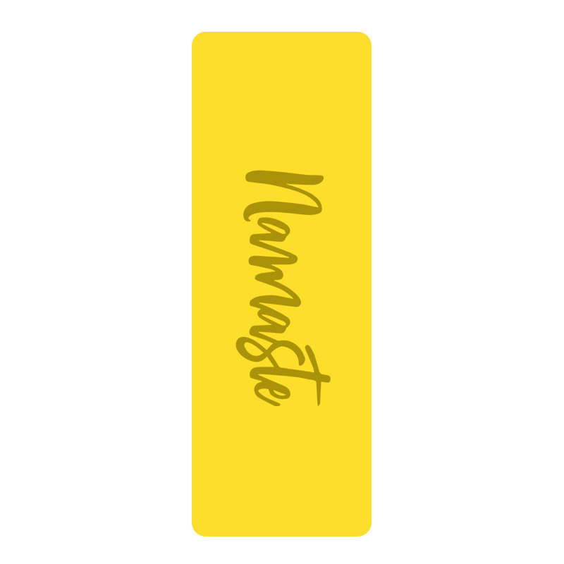 Home Gym Yoga Mat - แผ่นโยคะยางพาราธรรมชาติ Namaste PU กันลื่น หนาพิเศษ สำหรับใช้ในบ้าน
