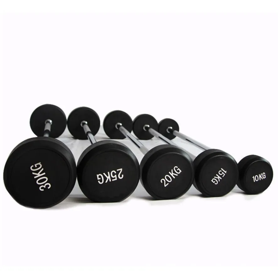 Olympic Barbell 20Kg - บาร์เบลคุณภาพสูงสำหรับยกน้ำหนัก บาร์เหล็กหล่อสำหรับยิมเชิงพาณิชย์ บาร์เบลแบบตายตัว