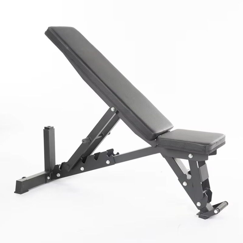 Home Gym Weights - ม้านั่งออกกำลังกายแบบพับได้ ปรับระดับได้ สำหรับซิทอัพ ยกน้ำหนัก ดัมเบล เหมาะสำหรับยิมและการฝึกที่บ้าน