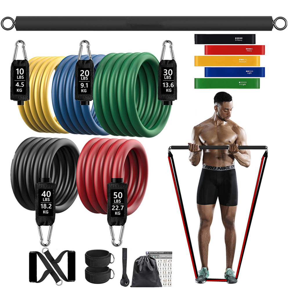 Home Gym Rig - 150lb ฟิตเนส Booty ความต้านทานแถบยืดหยุ่นออกกําลังกายสําหรับการฝึกอบรมออกกําลังกายหน้าแรกกีฬายิม Dumbbell Harness