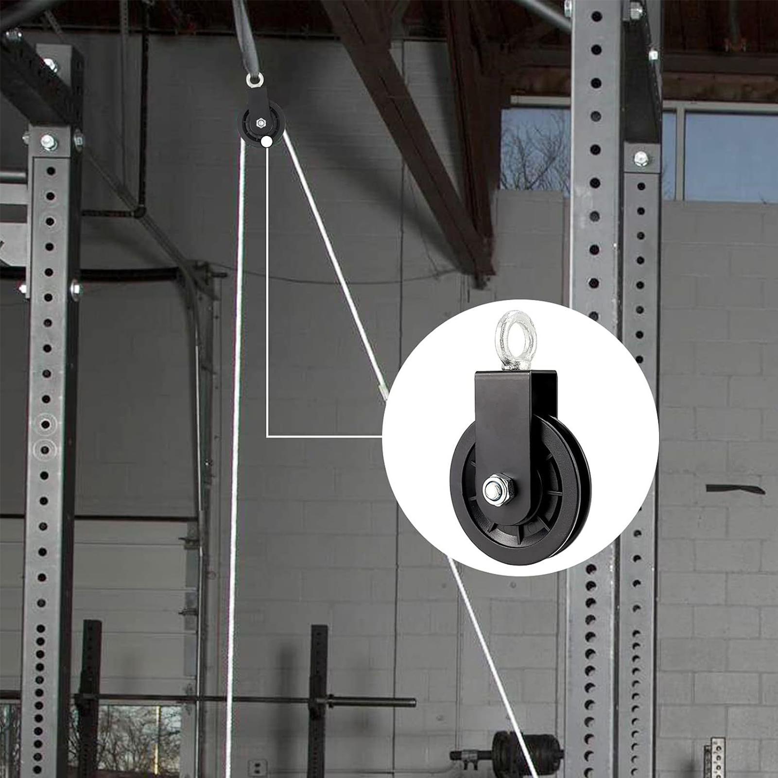 ชุดระบบรอกออกกำลังกายแบบ Heavy - Home Gym Diy Pulley System บทวิจารณ์และราคา