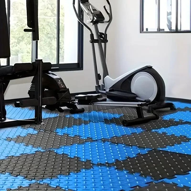 แผ่นรองพื้นยิม EVA ทนแรงกระแทก - Home Gym In Garage บทวิจารณ์และราคา