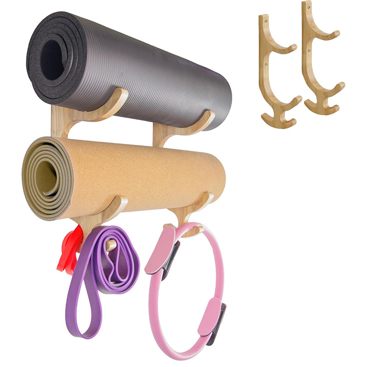 ที่แขวนยางยืดออกกำลังกายแบบติด - Home Gym Yoga Mat บทวิจารณ์และราคา