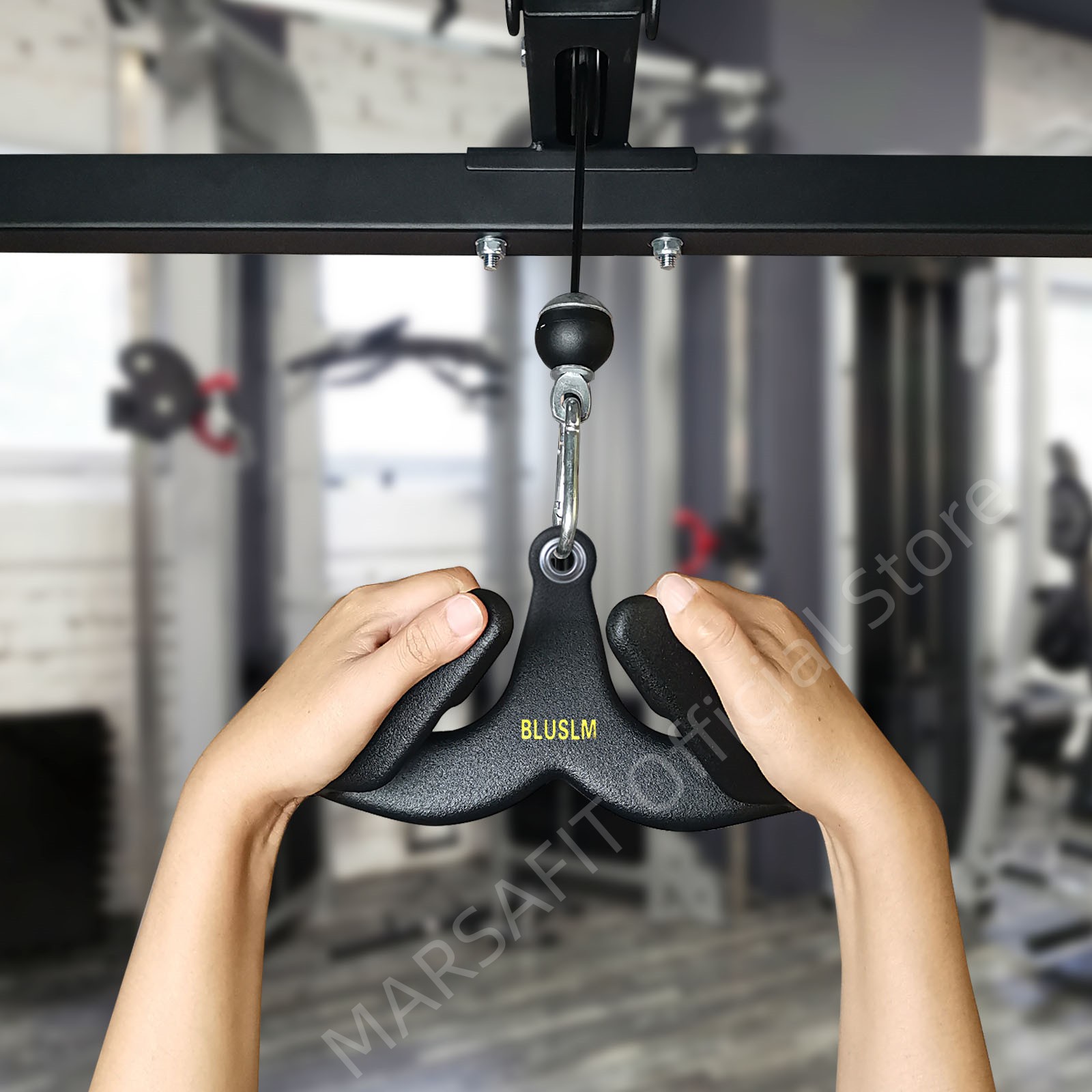 Home GYM Fitness Lat ดึง Handl - Home Gym Rig บทวิจารณ์และราคา