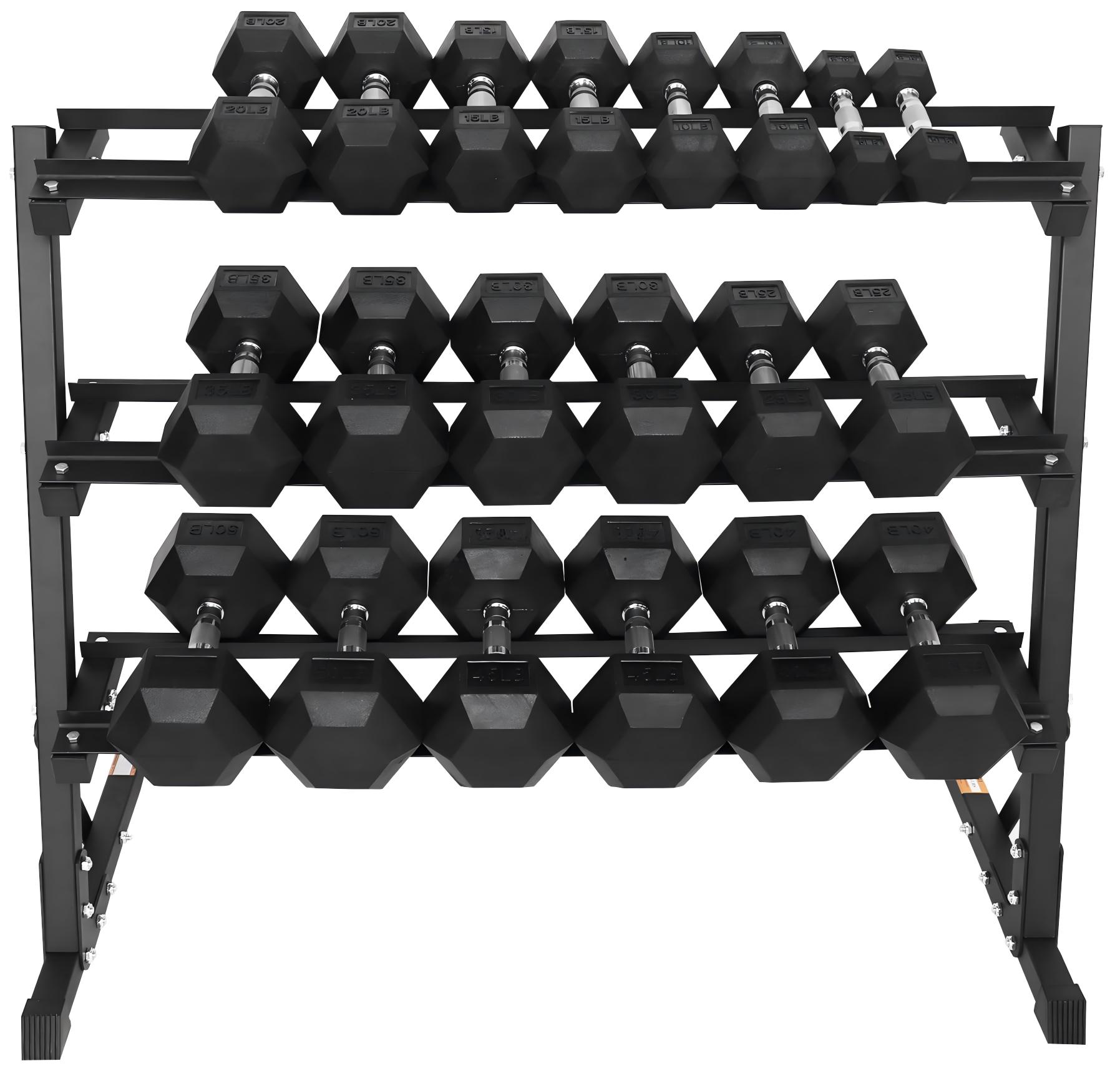 ดัมเบลหุ้มยางคุณภาพสูง 5 ปอนด์ - Home Gym Build บทวิจารณ์และราคา