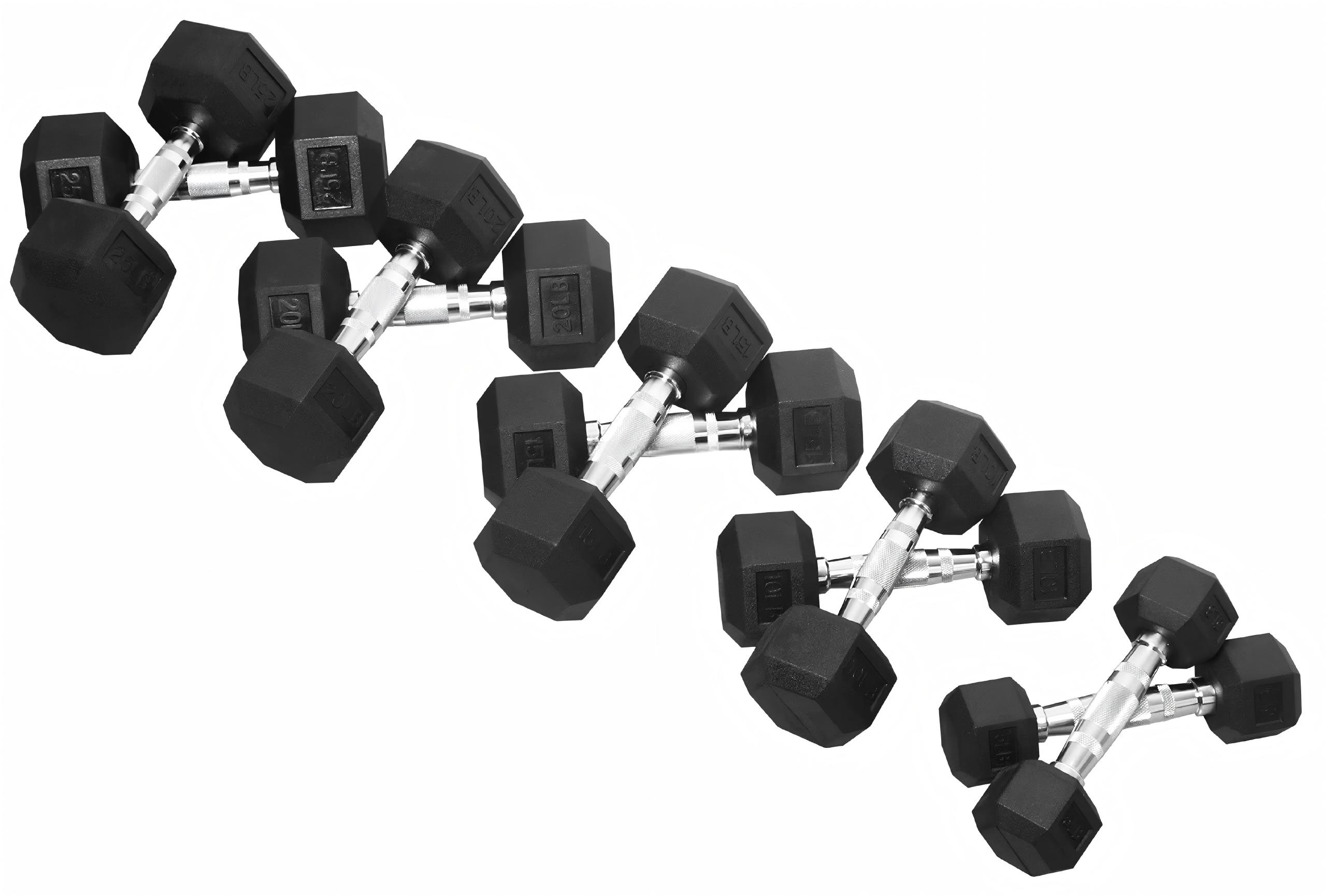 ดัมเบลหุ้มยางคุณภาพสูง 5 ปอนด์ - Home Gym Build บทวิจารณ์และราคา