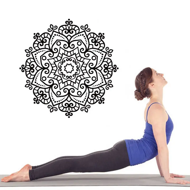 โยคะฮินดูพระพุทธรูปสติ๊กเกอร์ต - Home Gym Yoga Room บทวิจารณ์และราคา