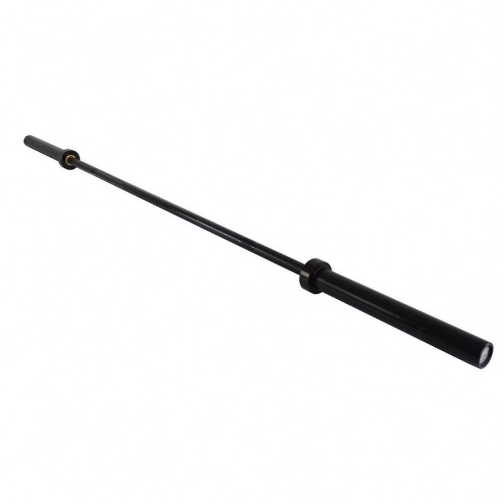 บาร์เบลสีดำ สแตนเลส 2.2 เมตร 2 - Olympic Barbell 20Kg บทวิจารณ์และราคา
