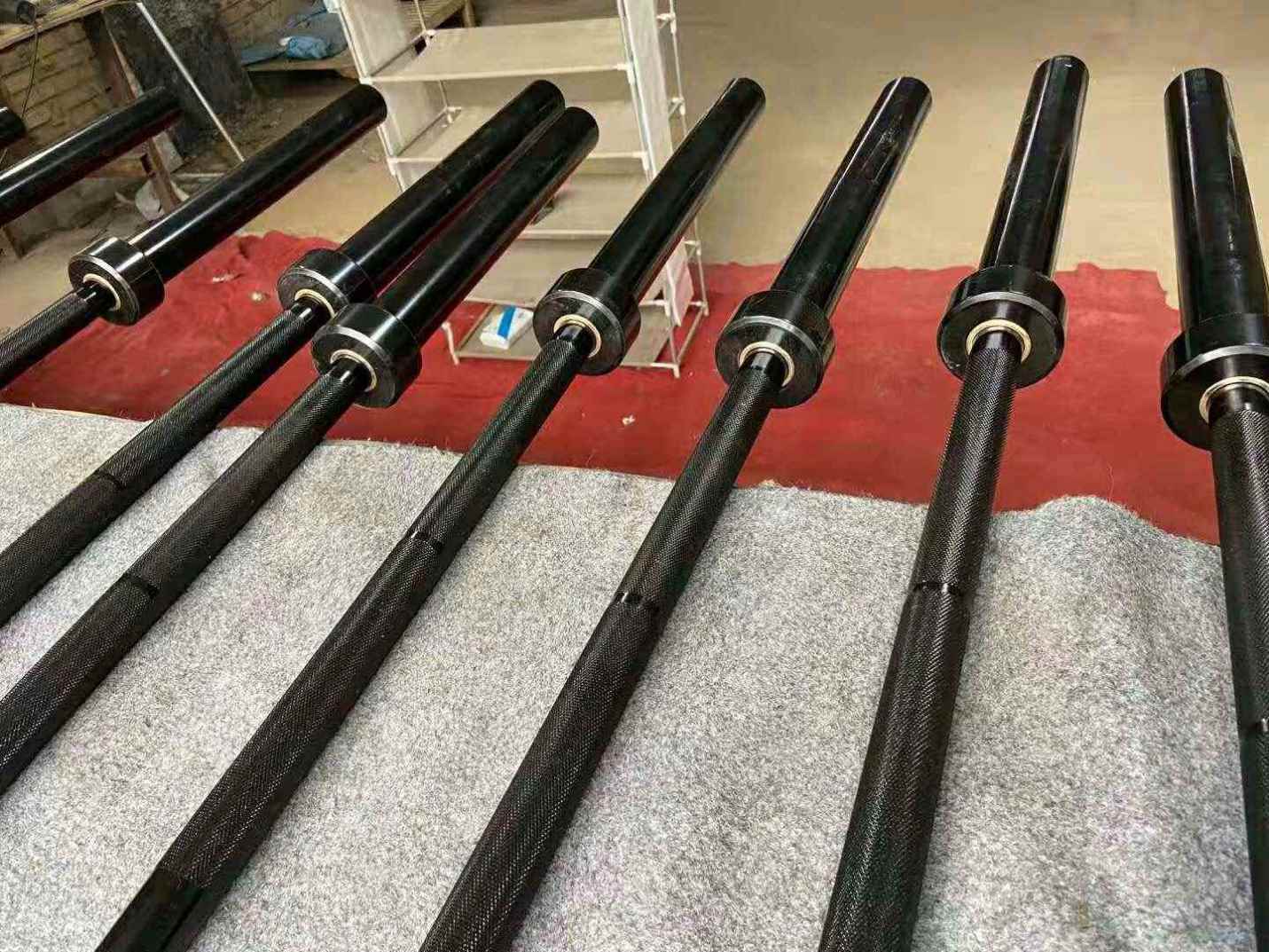 บาร์เบลสีดำ สแตนเลส 2.2 เมตร 2 - Olympic Barbell 20Kg บทวิจารณ์และราคา