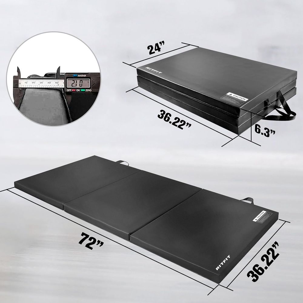แผ่นรองออกกำลังกายหนาพิเศษ 2 ช - Home Gym Yoga Mat บทวิจารณ์และราคา