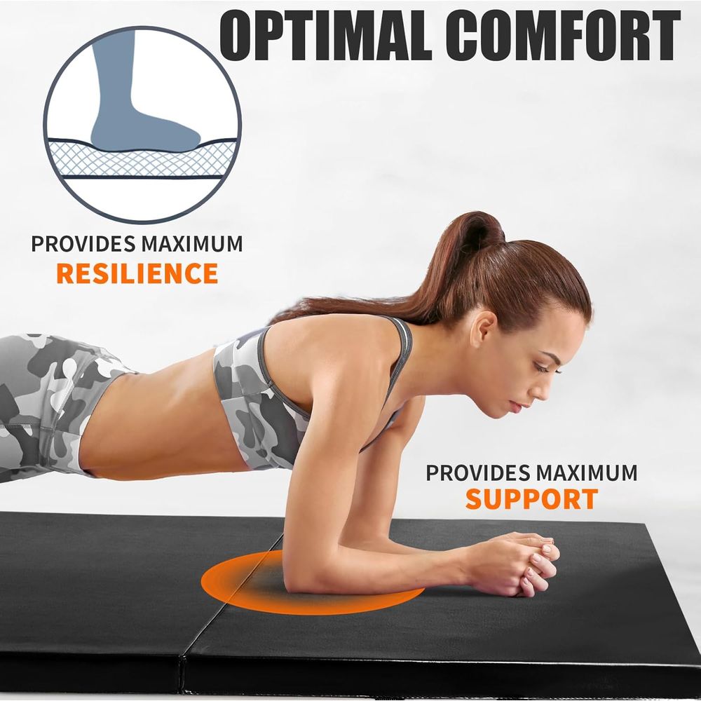 แผ่นรองออกกำลังกายหนาพิเศษ 2 ช - Home Gym Yoga Mat บทวิจารณ์และราคา