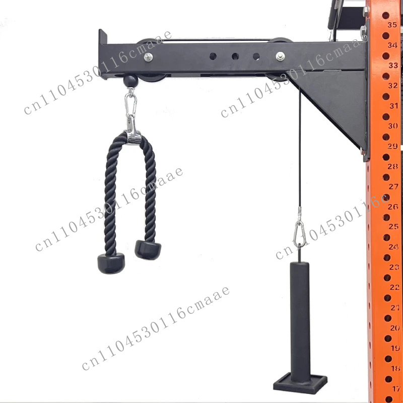ระบบรอกสายเคเบิลแบบติดผนัง DIY - Home Gym Diy Pulley System บทวิจารณ์และราคา
