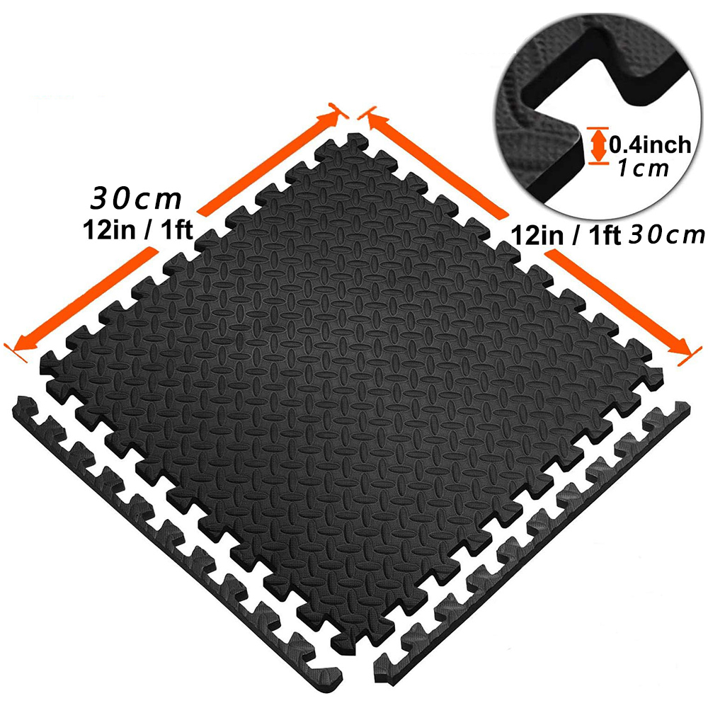 แผ่นรองออกกำลังกายแบบต่อกันได้ - Home Gym Yoga Mat บทวิจารณ์และราคา