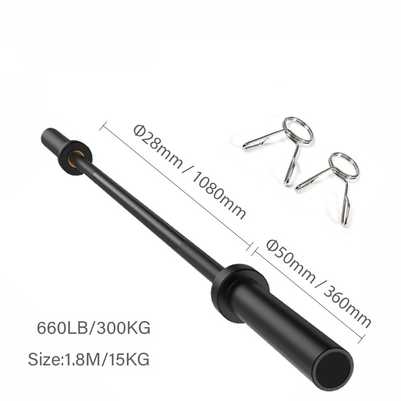 บาร์เบลโครเมียมแข็ง 1.8 เมตร 1 - Olympic Barbell 20Kg บทวิจารณ์และราคา