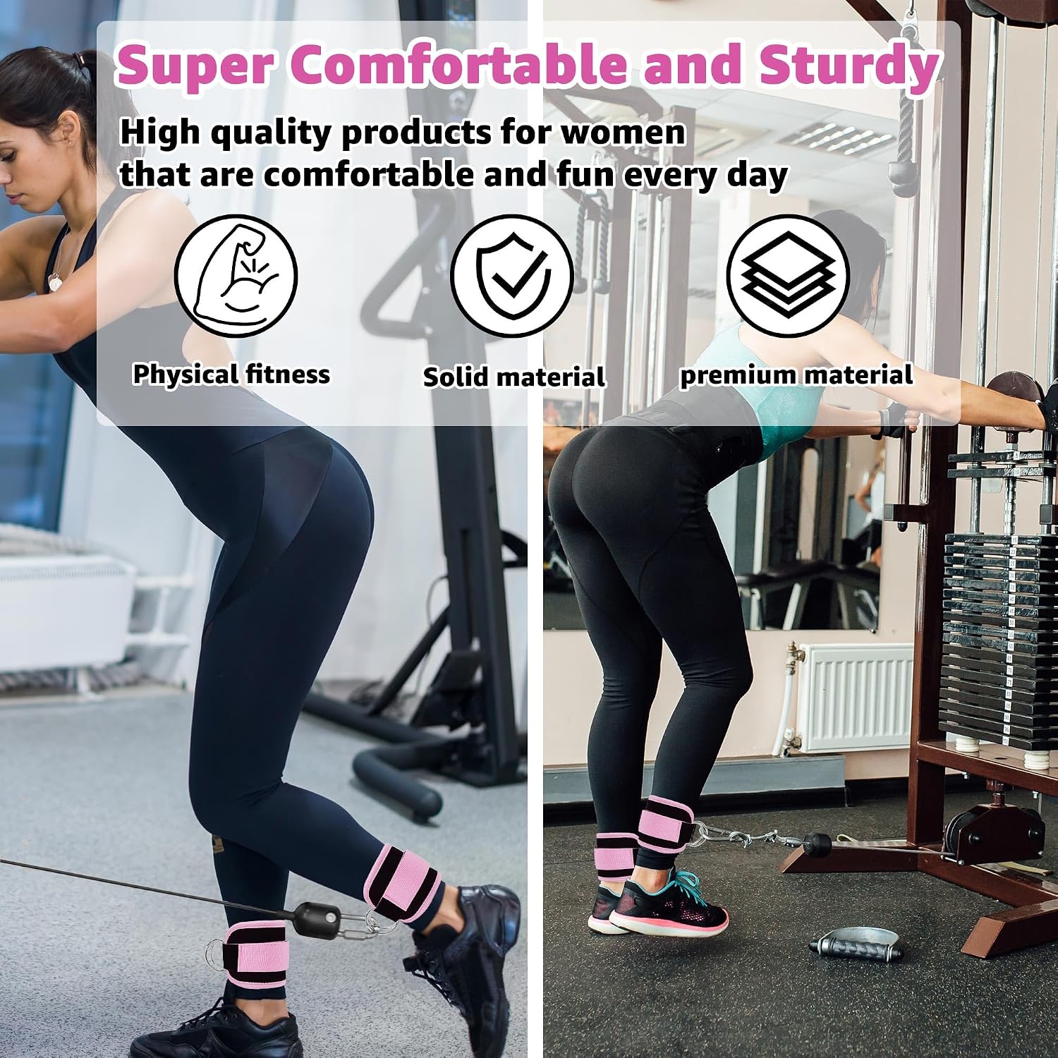 สายยางยืดสำหรับข้อเท้าแบบพกพาส - Home Gym Recommendations บทวิจารณ์และราคา