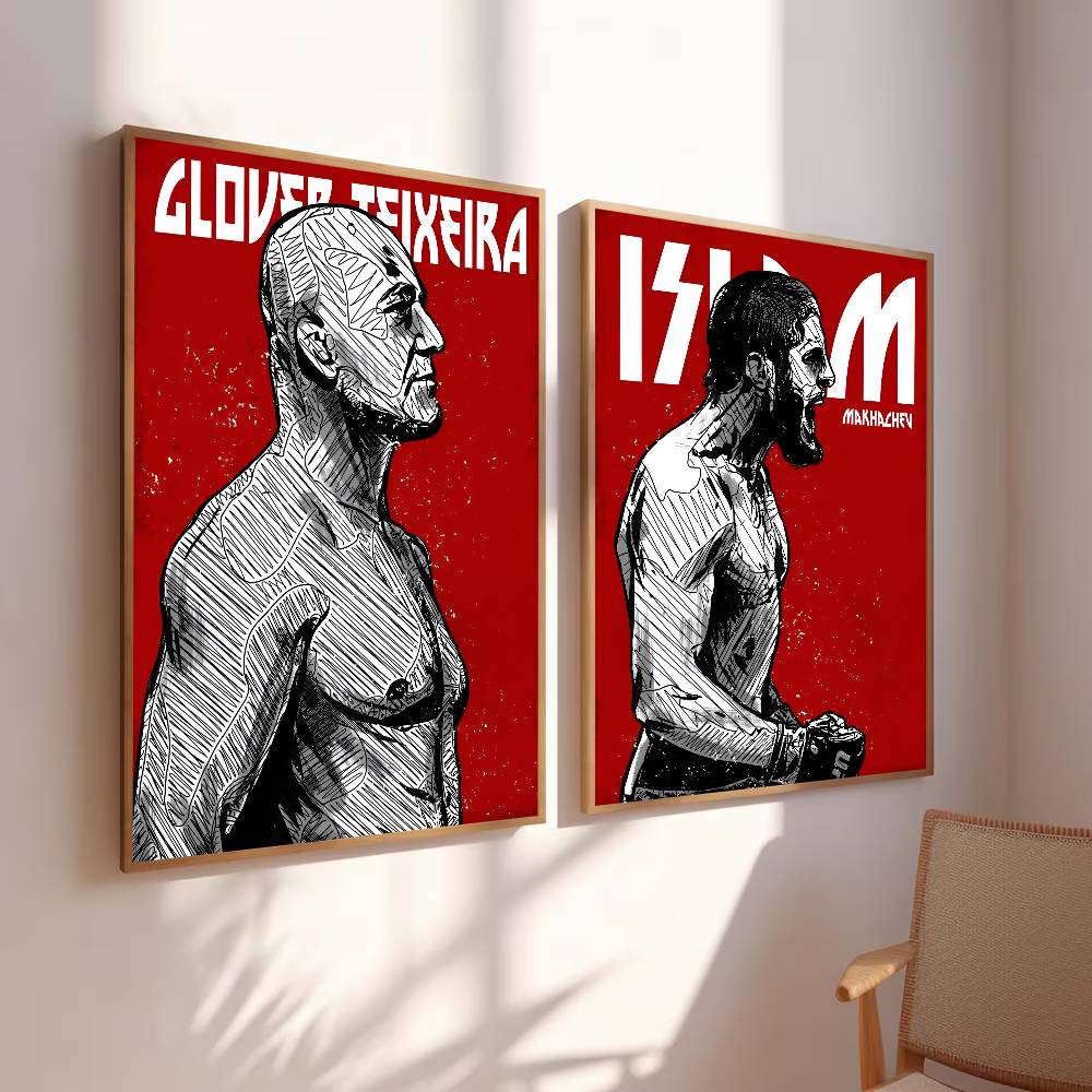 โปสเตอร์นักกีฬาแนวกรันจ์ ภาพนั - Home Gym In Garage บทวิจารณ์และราคา