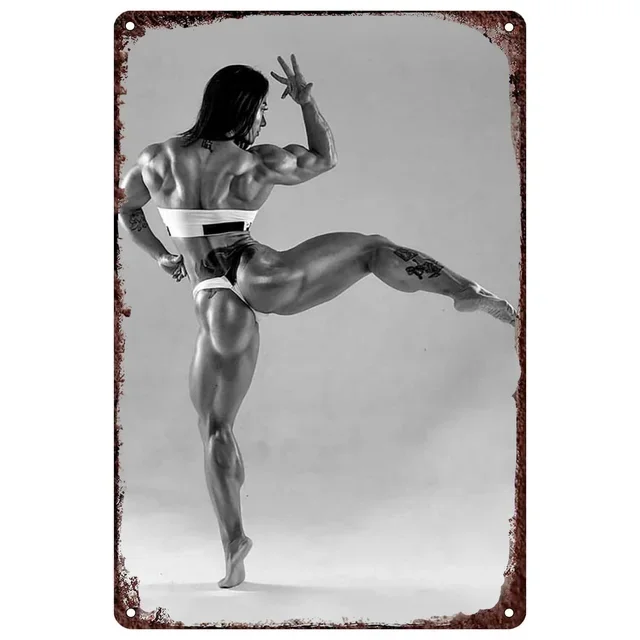 Vintage ฟิตเนสออกกําลังกายป้าย - Home Gym In Garage บทวิจารณ์และราคา