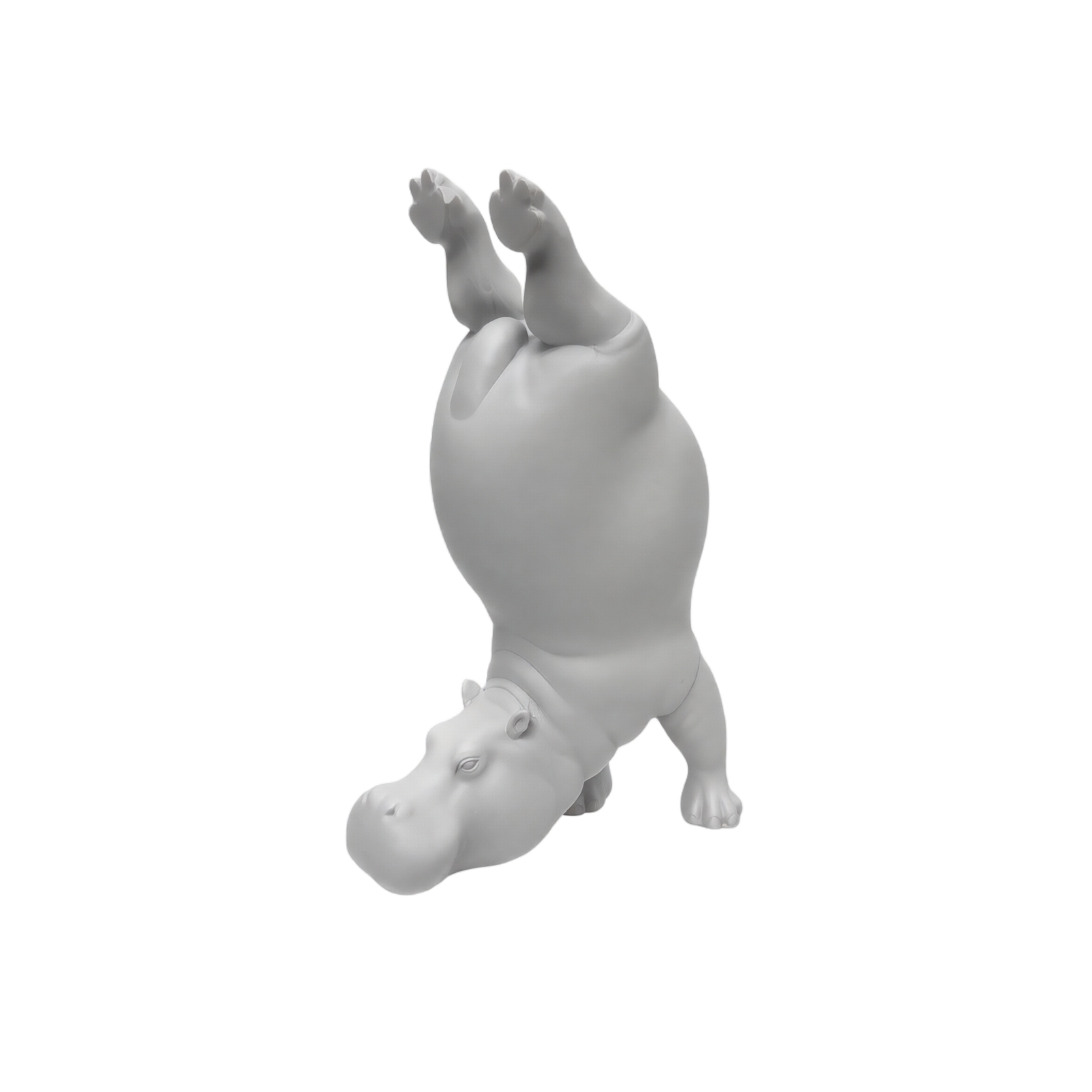 รูปปั้นฮิปโปโยคะทำจากเรซิ่น ท่ - Home Gym Zen บทวิจารณ์และราคา
