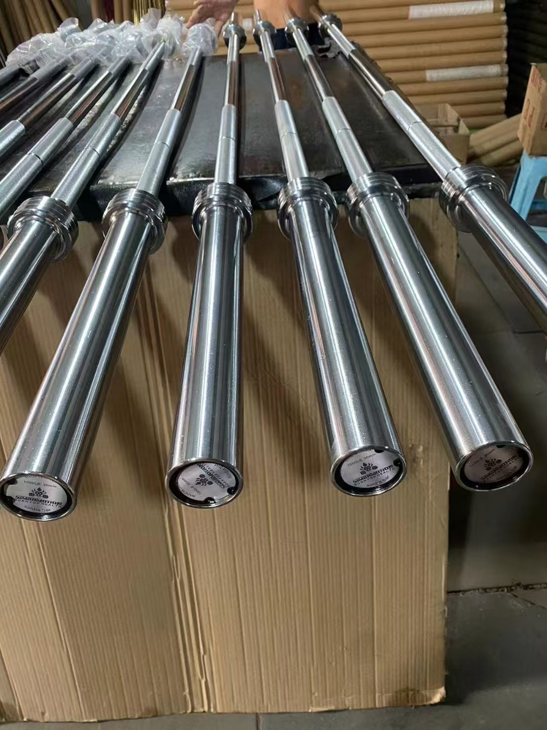 บาร์เบลเหล็ก 20 กก. สำหรับการฝ - Olympic Barbell 20Kg บทวิจารณ์และราคา