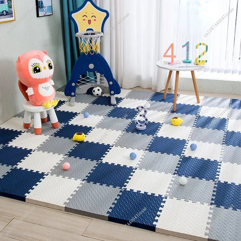 แผ่นรองพื้นกันลื่น 6/12 ชิ้น ข - Home Gym Yoga Room บทวิจารณ์และราคา