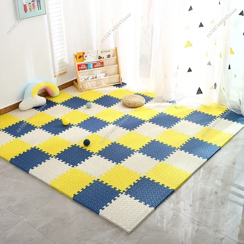 แผ่นรองพื้นกันลื่น 6/12 ชิ้น ข - Home Gym Yoga Room บทวิจารณ์และราคา