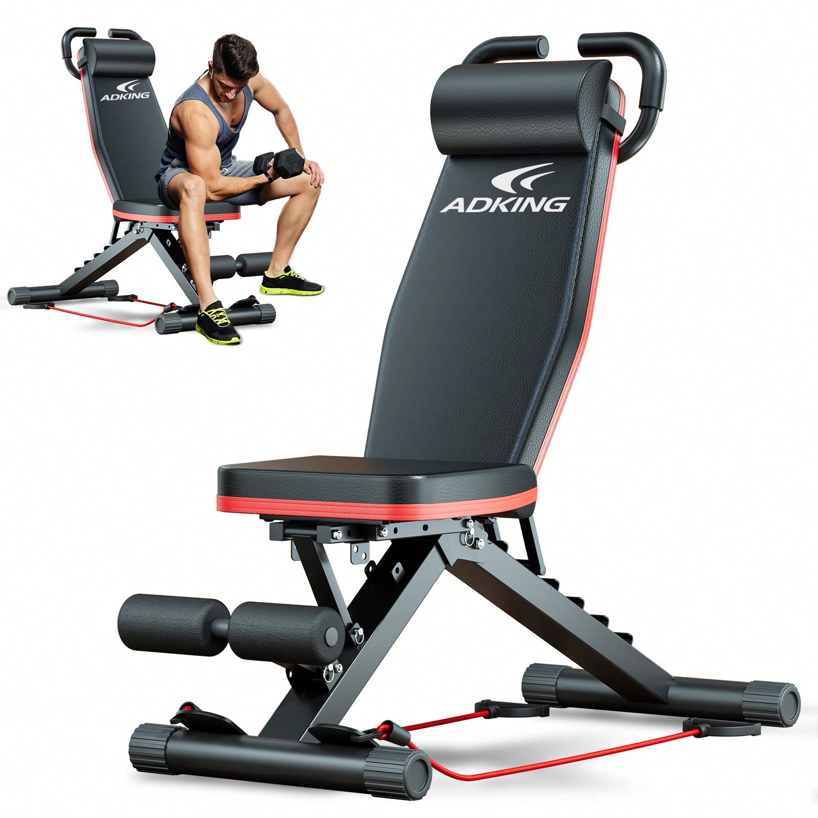 เครื่องบริหารน่องแบบนั่งทำจากเ - Home Gym Leg Press บทวิจารณ์และราคา