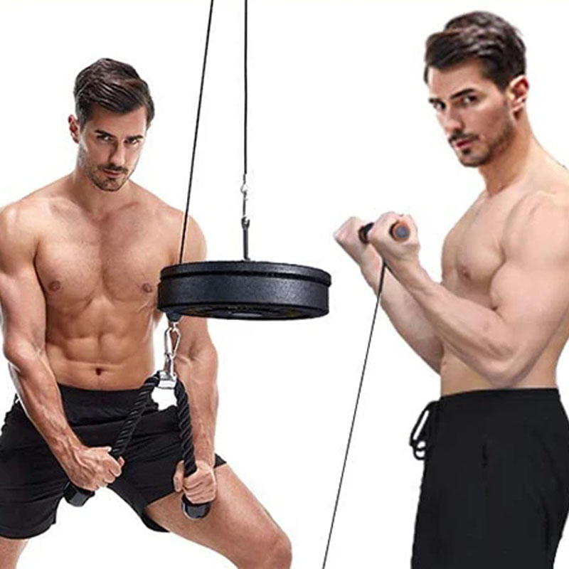 Silent GYM CABLE Pulley ระบบหม - Home Gym Diy Pulley System บทวิจารณ์และราคา