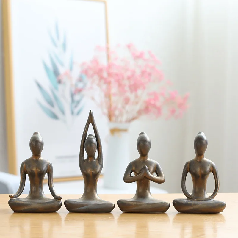 ภาพแอบสแตรกต์สำหรับเล่นโยคะรูป - Home Gym Zen บทวิจารณ์และราคา