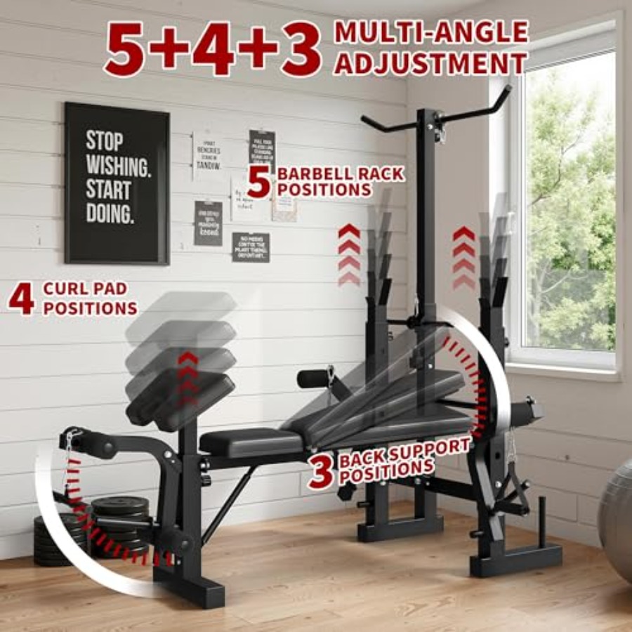 ชุดม้านั่งยกน้ำหนักสำหรับยิมที - Home Gym Leg Press บทวิจารณ์และราคา