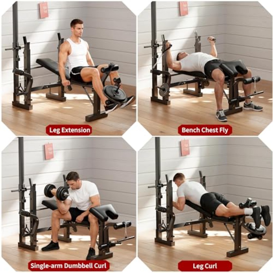 ชุดม้านั่งยกน้ำหนักสำหรับยิมที - Home Gym Leg Press บทวิจารณ์และราคา