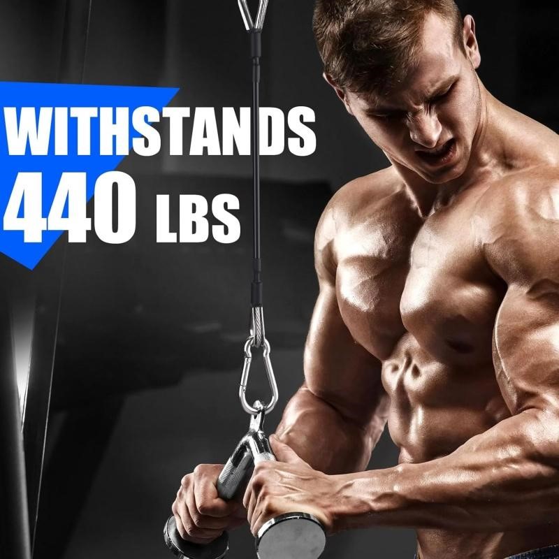 สายเคเบิลยิม 25 ซม. 1/2 ชิ้น ใ - Home Gym Rig บทวิจารณ์และราคา