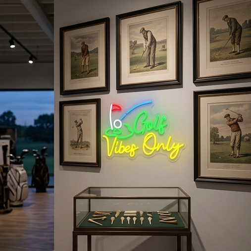 ป้ายไฟนีออน Golf Vibes Only –  - Home Gym Vibes บทวิจารณ์และราคา