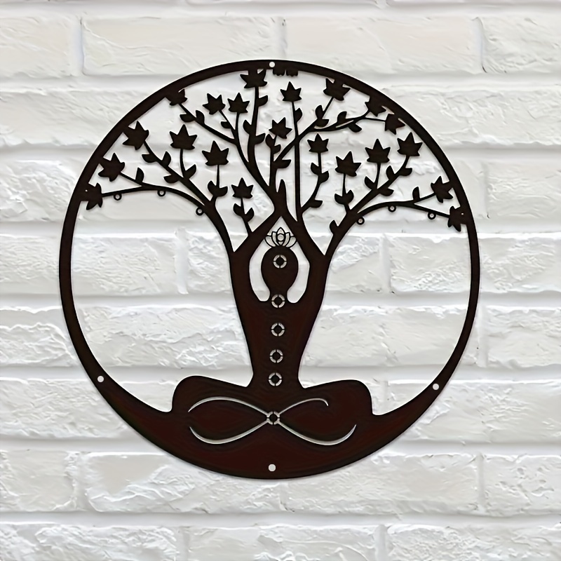 ของตกแต่งผนังโลหะสำหรับโยคะและ - Home Gym Zen บทวิจารณ์และราคา