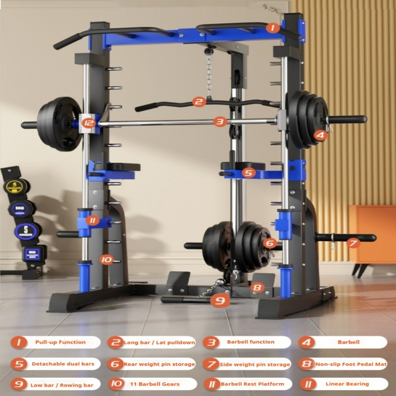 โครงสร้างอุปกรณ์ออกกำลังกายอเน - Home Gym Leg Press บทวิจารณ์และราคา