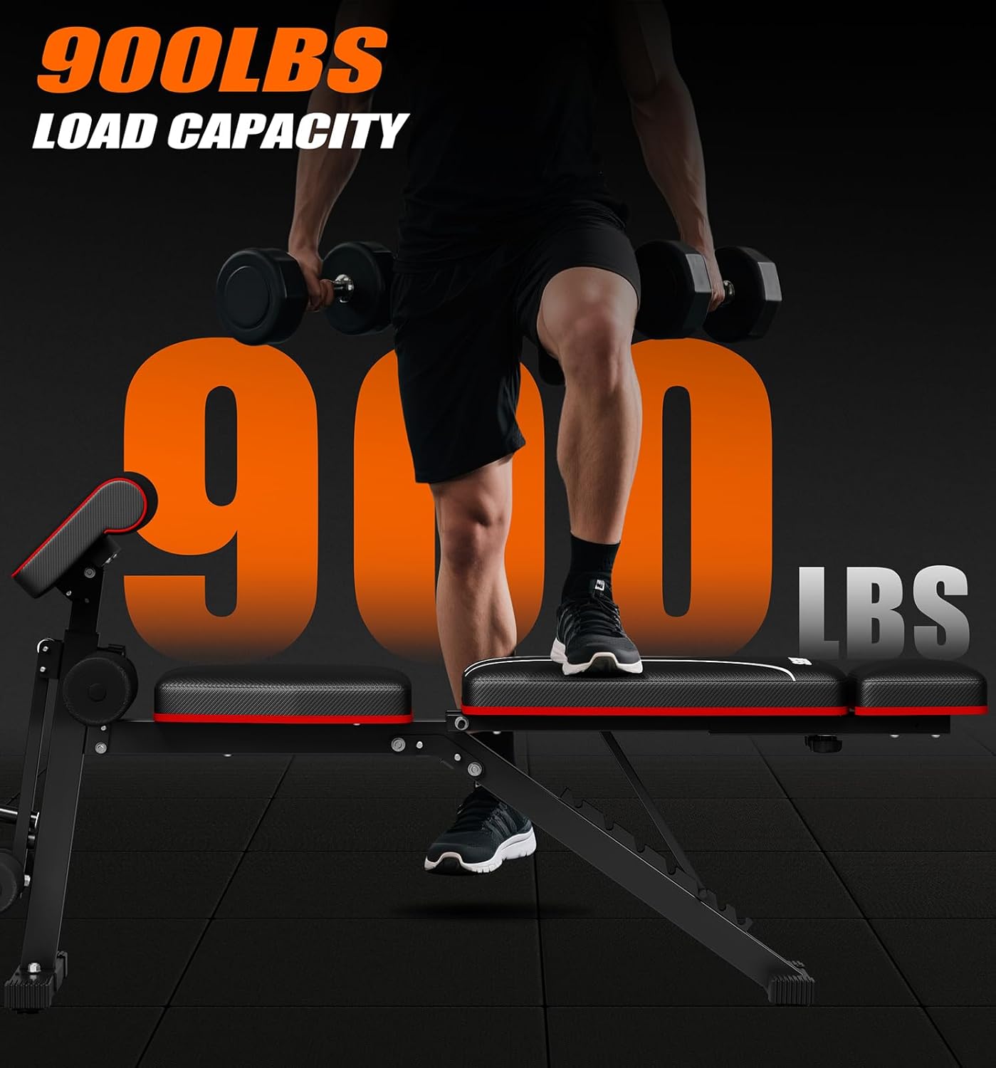 ม้านั่งยกน้ำหนักแบบพับได้สำหรั - Home Gym Weights บทวิจารณ์และราคา