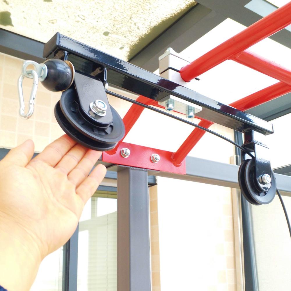 ชุดอุปกรณ์รอกสำหรับยิมที่บ้าน  - Home Gym Diy Pulley System บทวิจารณ์และราคา
