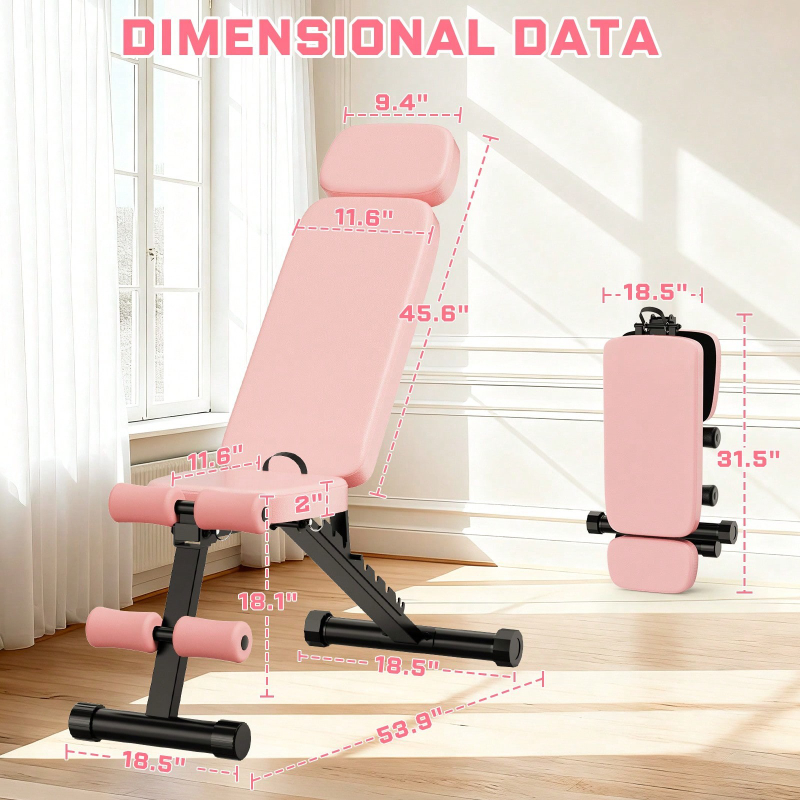 ม้านั่งยกน้ำหนักปรับระดับได้ 9 - Home Gym Weights บทวิจารณ์และราคา