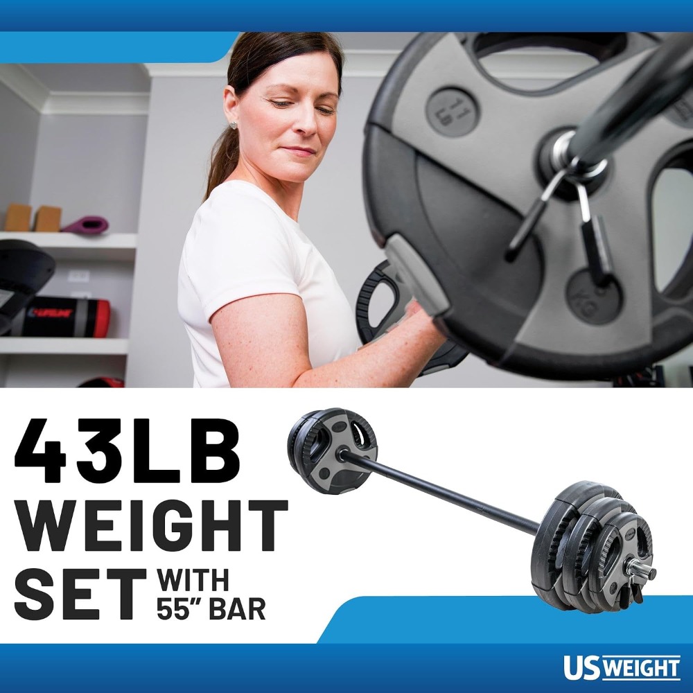 ชุดบาร์เบลน้ำหนักที่สมบูรณ์แบบ - Home Gym Weights บทวิจารณ์และราคา
