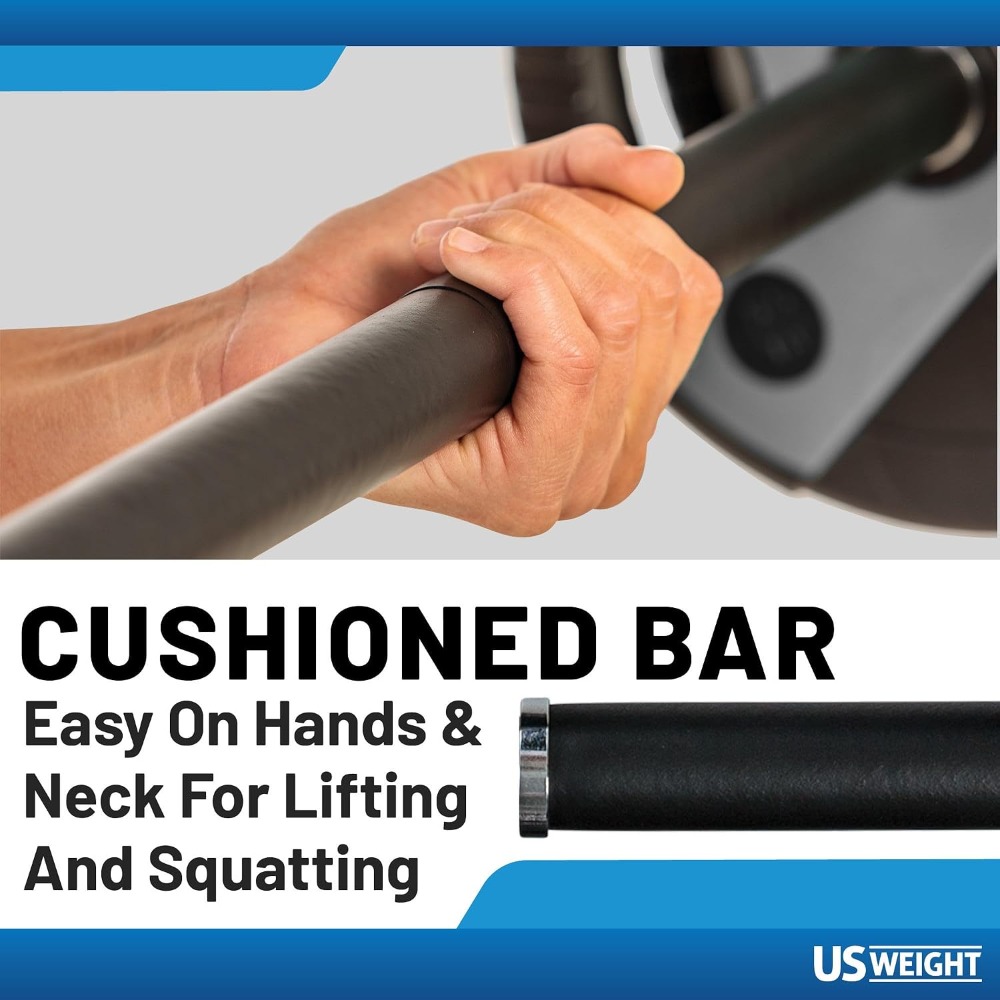 ชุดบาร์เบลน้ำหนักที่สมบูรณ์แบบ - Home Gym Weights บทวิจารณ์และราคา