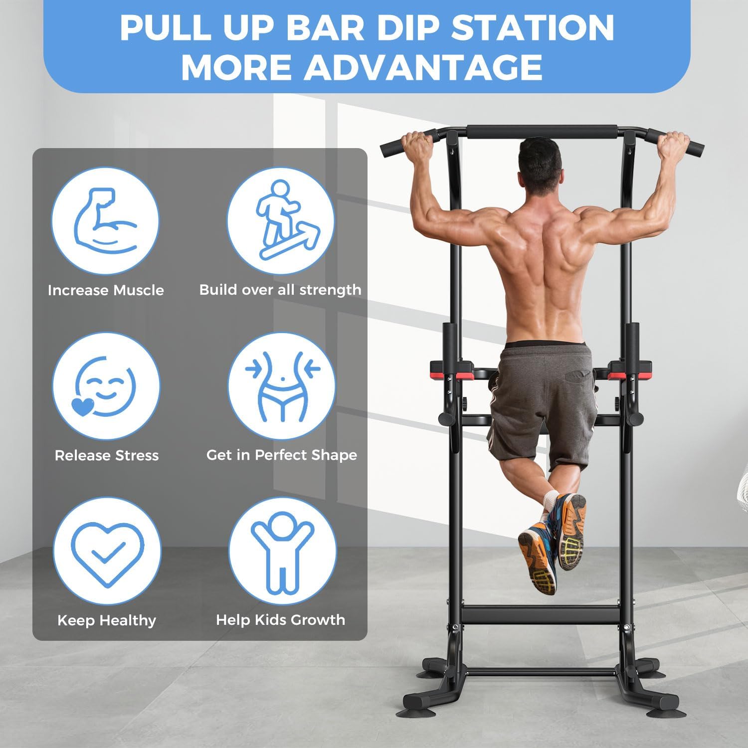 โฮมยิมมัลติฟังก์ชั่นดิปสเตชั่น - Home Gym Build บทวิจารณ์และราคา