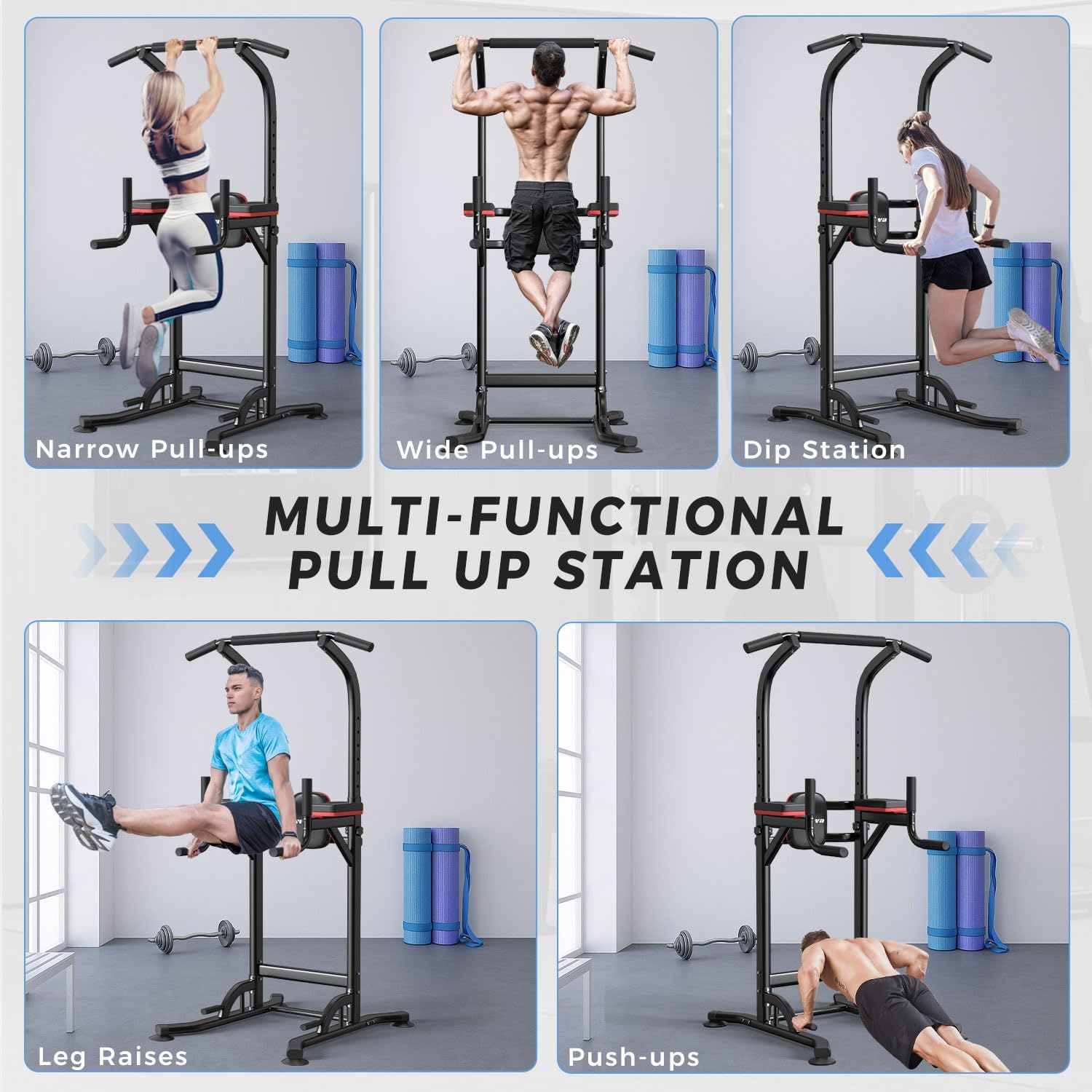 โฮมยิมมัลติฟังก์ชั่นดิปสเตชั่น - Home Gym Build บทวิจารณ์และราคา